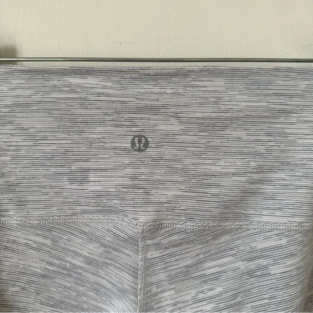 Lululemon Wunder Under Hi-Rise 7/8 Leggings 25” Grey Size 8